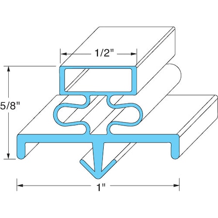 Door Gasket 20-1/2 X 25-1/2